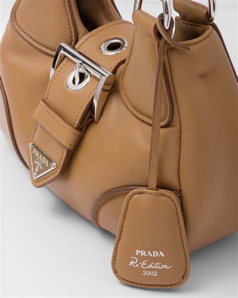 borsa prada nappa|prada nappa leather bag.